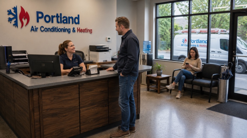 Professional office and customer service